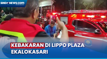 Kebakaran di Lippo Plaza Ekalokasari, Lantai Ditutupi Asap
