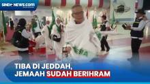 Gunakan Kain Ihram, 393 Jemaah Haji Gelombang Dua Mendarat di Jeddah