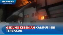 Gedung Kesenian Kampus ISBI Kota Bandung Terbakar