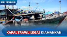 Dua Kapal Trawl Ilegal Diamankan PSKDP Lampulo Aceh, 3 Ton Ikan Disita Petugas