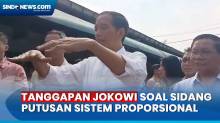 Soal Sidang Putusan Sistem Proposional, Jokowi: Tunggu Putusan MK Saja