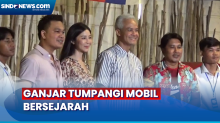 Tumpangi Mobil Bersejarah, Ganjar Temui Ratusan Generasi Z di Bali