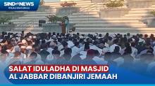 Gubernur Jabar Ridwan Kamil Salat Iduladha Bersama Ribuan Warga di Masjid Al Jabbar