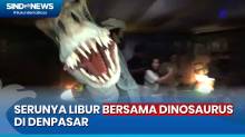 Asyiknya Berlibur di Wahana Edukasi Hewan Purba Denpasar, Ada Dinosaurus
