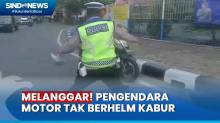 Aksi Nekat Pengendara Motor Tak Pakai Helm, Kabur saat Razia Patuh Jaya di Kalideres