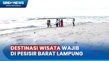Indahnya Pantai Way Gegas, Ada Suasana Bali di Pesisir Barat Lampung