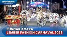 Spektakuler Puncak Acara Jember Fashion Carnaval 2023