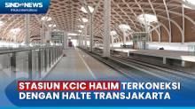 KCIC Pastikan Stasiun Halim Bakal Terkoneksi dengan Bus TransJakarta