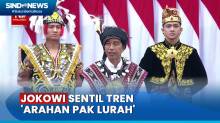 Momen Presiden Jokowi Sentil Tren Arahan Pak Lurah soal Capres-Cawapres
