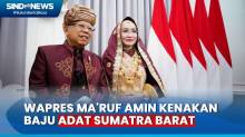 Hadiri Upacara HUT ke-78 RI di Istana, Wapres Maruf Amin Kenakan Baju Adat Sumatra Barat