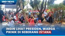 Ingin Lihat Presiden di Hari Kemerdekaan, Ratusan Warga Piknik di Seberang Istana Negara