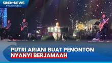 Putri Ariani Buat Penonton Bernyanyi di Pembukaan Konser Ronan Keating, Bawakan Tiga Lagu