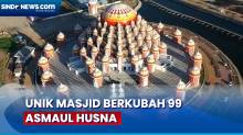 Unik, Masjid dengan 99 Kubah Asmaul Husna di Makassar