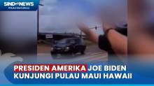 Warga Marah, Presiden AS Joe Biden Disambut Jari Tengah saat Kunjungi Korban Kebakaran Hawaii