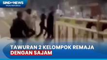 Ngeri! 2 Kelompok Remaja Tawuran di Kampung Melayu, Saling Serang dengan Sajam