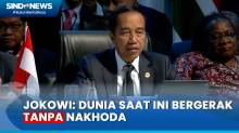 Tegas, Jokowi Sebut Dunia saat Ini Bergerak Tanpa Nakhoda