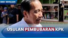 Presiden RI Jokowi Tanggapi Usulan Pembubaran KPK