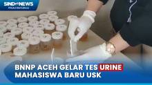 Gelar Tes Urine Mahasiswa Baru USK, BNN Aceh: 8 Maba Positif Psikotropika