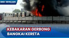 PT KAI DOAP 2 Bandung Minta Maaf soal Kebakaran 9 Gerbong