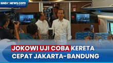 Jajal Naik Kereta Cepat Jakarta-Bandung, Ini Kata Jokowi