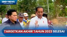 Jokowi Tinjau Progres Penanganan Jalan Daerah Penopang IKN di Penajam Paser Utara