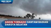 Detik-Detik Angin Tornado Hantam Bagian Dakota Selatan AS