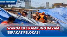 Sepakat Relokasi, Tenda Warga eks Kampung Bayam Depan Stadion JIS Dibongkar