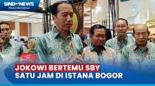 Satu Jam Pertemuan Presiden Jokowi dan SBY di Istana Bogor, Bahas Apa?