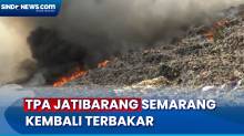 TPA Jatibarang Semarang Kembali Terbakar, Cuaca Panas Picu Munculnya Api