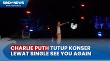 Charlie Puth Bawakan Lagu See You Again Sebagai Penutup Konsernya Berakhir di Jakarta