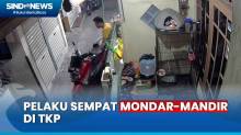CCTV Rekam Aksi Pencurian Motor Milik Warga di Sunter Jaya