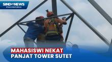 Mahasiswi Nekat Panjat Tower Sutet di Sleman, Ini Pemicunya