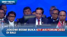 Resmi Buka KTT AIS di Bali, Jokowi: Laut Bukanlah Pemisah Daratan Justru Pemersatu