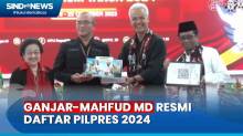 Sah! Ganjar-Mahfud MD Resmi Daftar Capres-Cawapres Pilpres 2024