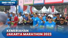 10 Ribu Pelari Turut Meramaikan, Jakarta Marathon 2023 Resmi Digelar