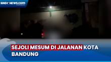 Terbakar Nafsu, Sejoli Nekat Berhubungan Badan di Pinggiran Jalan Kota Bandung