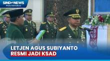 Sah! Jokowi Resmi Lantik Letjen Agus Subiyanto jadi KSAD