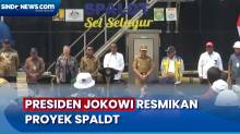 Presiden Jokowi Resmikan Proyek SPALDT di Palembang, Pertama di Indonesia