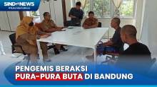 Viral! Pengemis Pura-Pura Buta di Bandung, Raup Rp500 Ribu Per Hari