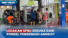 Ponsel Sopir Angkot Menyala, Diduga Picu Ledakan dan Hanguskan SPBU di Sukabumi