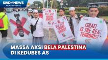 Massa Gelar Aksi Bela Palestina Mulai Bergeser dari Istiqlal ke Kedubes AS