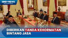 Sebelum Diberikan Tanda Kehormatan Bintang Jasa, Jokowi Berbicang Akrab dengan Presiden FIFA
