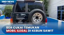 Mobil Ilegal Ditemukan di Kebun Sawit Perbatasan Indonesia-Malaysia