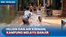 Permukiman Padat di Kampung Melayu Kebanjiran, Hujan dan Kali Ciliwung Meluap