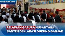 Dukung Ganjar - Mahfud, Relawan Gapura Nusantara Banten Gelar Deklarasi