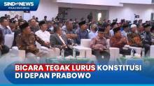 Di Depan Prabowo, Ketum Muhammadiyah Harapkan Pemilu 2024 Tegak Lurus Konstitusi