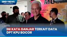 Data DPT KPU Bocor, Ganjar Pranowo: Harus Ditindak karena Menyangkut Kredibilitas