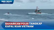Kapal Ikan Vietnam Ditangkap di Perairan Natuna, 1 Ton Ikan dan Senjata Api Disita