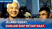 Ganjar Mengaku Siap Jelang Debat Perdana Pilpres, Serukan Pemilu Damai
