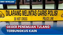 Warga Digegerkan Penemuan Tulang Terbungkus Kain dalam Rumah di Surabaya